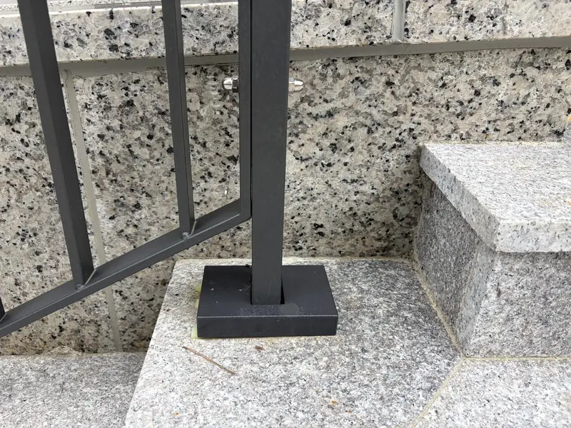계단고정부수리 시공 사진